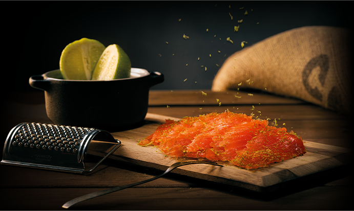 Lappi gravlax lime