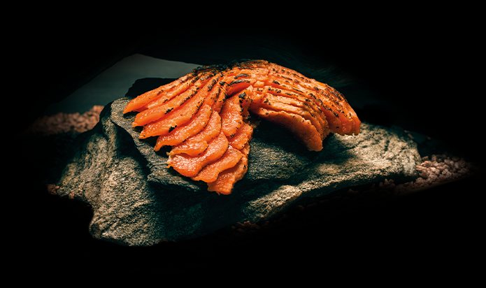 Lappi surface-roasted gravlax